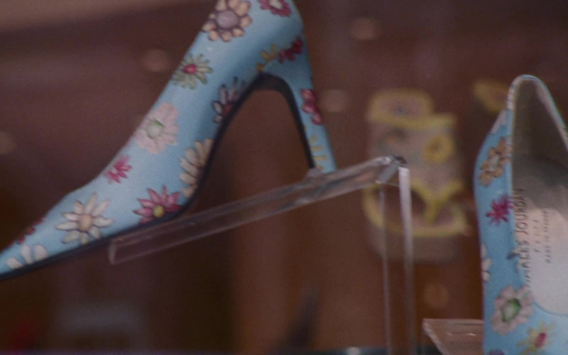 Charles Jourdan Paris Floral Print High Heel Pumps in Sex and the City S01E04 TV Show (1)