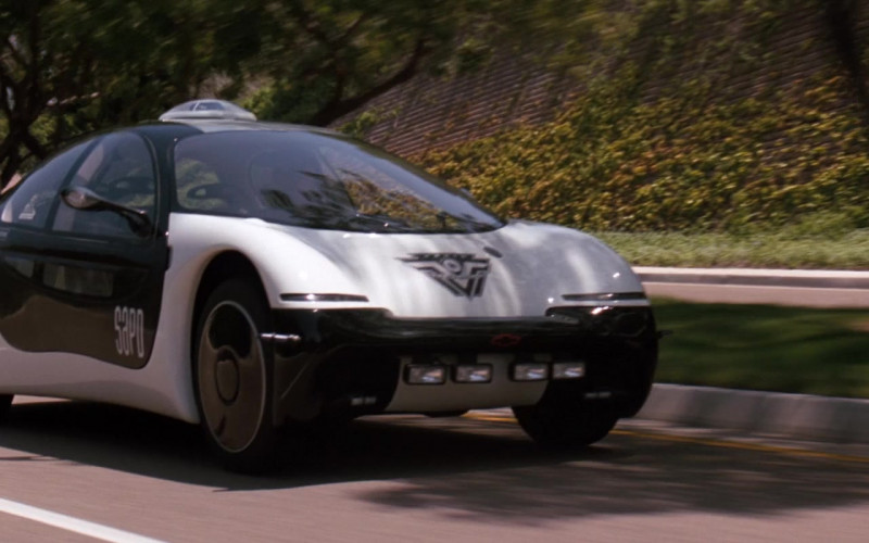 Chevrolet General Motors (GM) Ultralite Concept Car (San Angeles Police Department) in Demolition Man 1993 Movie (1)