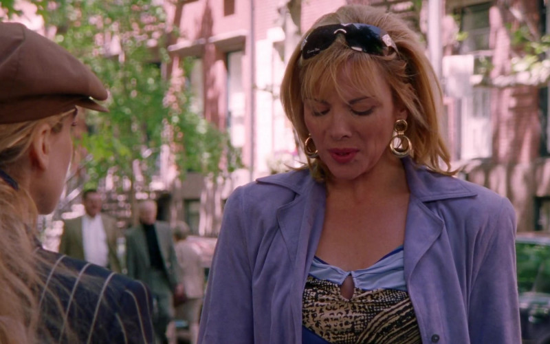 Christian Dior Sunglasses of Kim Cattrall as Samantha Jones in Sex and the City S04E07 TV Show 2001 (1)
