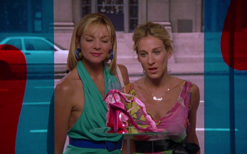 Christian Louboutin High Heel Shoes in Sex and the City S04E18 I Heart NY (2002)