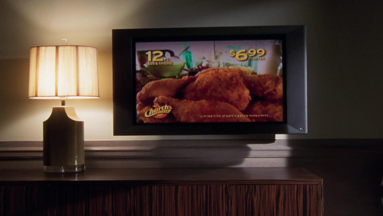 Church's Chicken Fast Food Restaurant TV Advertising in Sex and the City S06E12 One (2003)