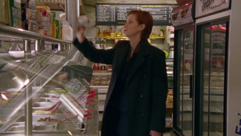 Coca-Cola and Snapple Refrigerators in Sex and the City S01E02 Models and Mortals (1998)