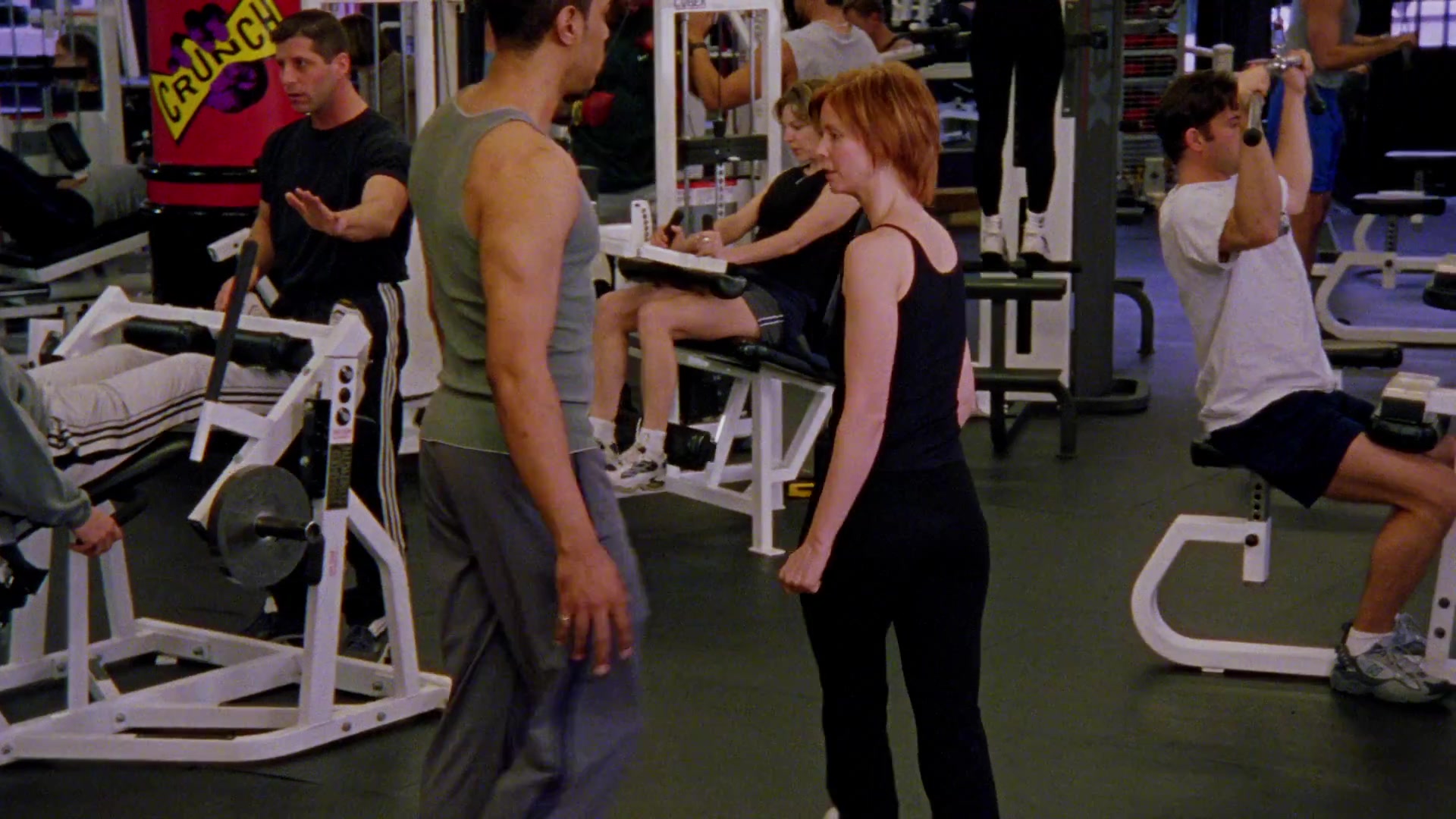 Crunch Fitness Club In Sex And The City S04E02 