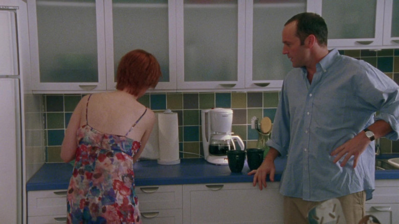 Cuisinart Coffee Machine in Sex and the City S03E12 Don't Ask, Don't Tell (2000)