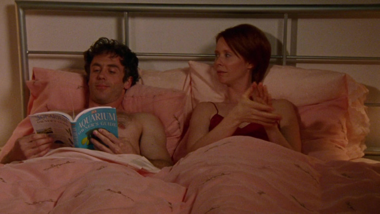DK Aquarium Owner's Guide Book by Gina Sandford Held by David Eigenberg as Steve Brady in Sex and the City S03E06 Are We Sluts (2000)