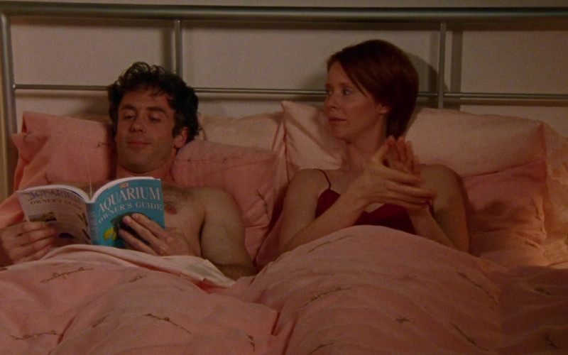 DK Aquarium Owner’s Guide Book by Gina Sandford Held by David Eigenberg as Steve Brady in Sex and the City S03E06 Are We Sluts (2000)