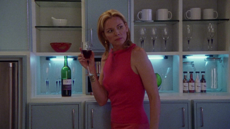 DeLoach Wine Enjoyed by Kim Cattrall as Samantha Jones in Sex and the City S03E17 TV Series 2000 (2)
