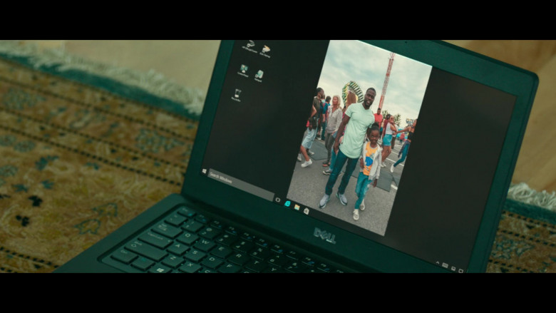 Dell Laptop Used by Melody Hurd as Maddy Logelin in Fatherhood (2021)