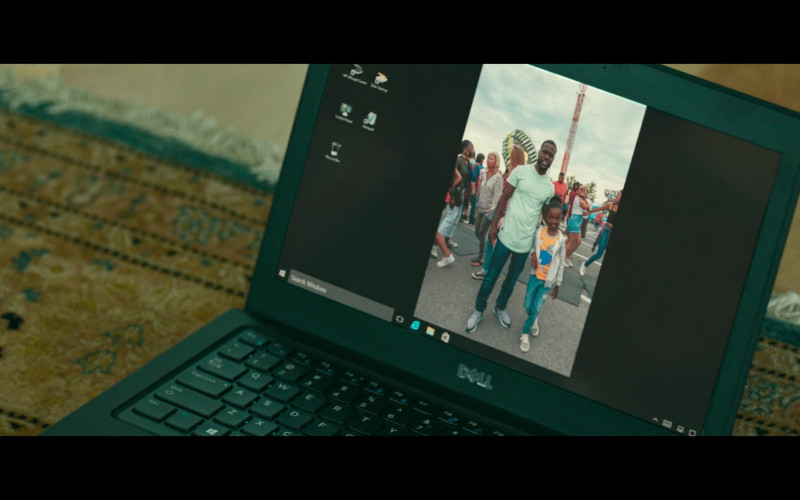 Dell Laptop Used by Melody Hurd as Maddy Logelin in Fatherhood (2021)