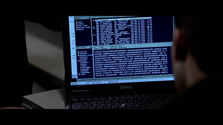 Dell Laptop in The Sum of All Fears (2002)
