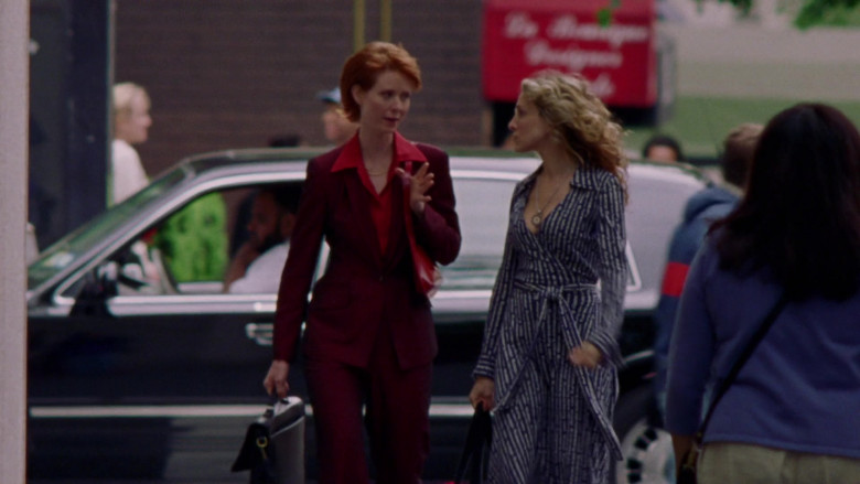 Diane Von Furstenberg Dress Worn by Sarah Jessica Parker as Carrie Bradshaw in Sex and the City S03E09 TV Show (1)