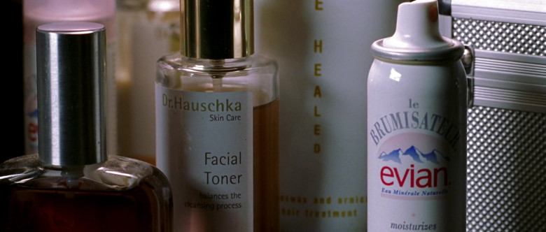 Dr. Hauschka Skin Care Facial Toner and Evian in Zoolander (2001)