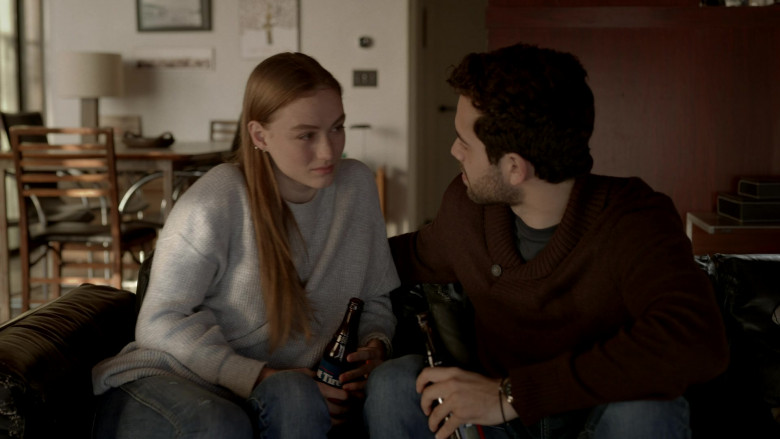 Fat Tire Beer Enjoyed by Madison Lintz as Maddie Bosch in Bosch S07E05 Jury's Still Out (2021)