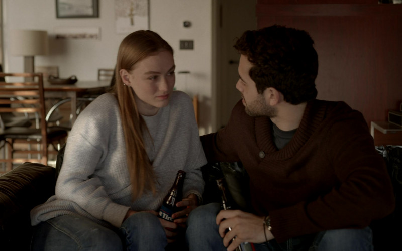 Fat Tire Beer Enjoyed by Madison Lintz as Maddie Bosch in Bosch S07E05 Jury’s Still Out (2021)