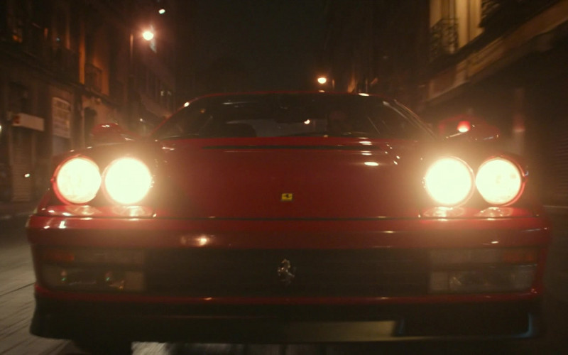 Ferrari Testarossa Red Sports Car in Infinite 2021 Movie (1)