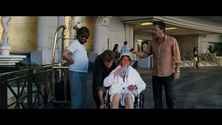 Fiji Water Enjoyed by Justin Bartha as Doug in The Hangover (2009)