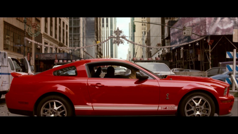 Ford Mustang Shelby GT500 SVT Red Car in I Am Legend 2007 Movie (4)
