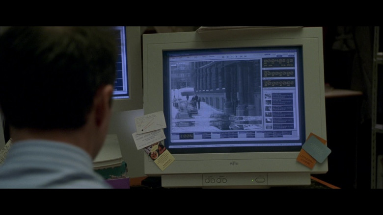 Fujitsu Computer Monitor in The Bourne Identity (2002)