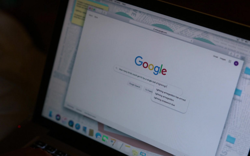 Google WEB Search Engine Website in Home Before Dark S02E02 I Believe You (2021)