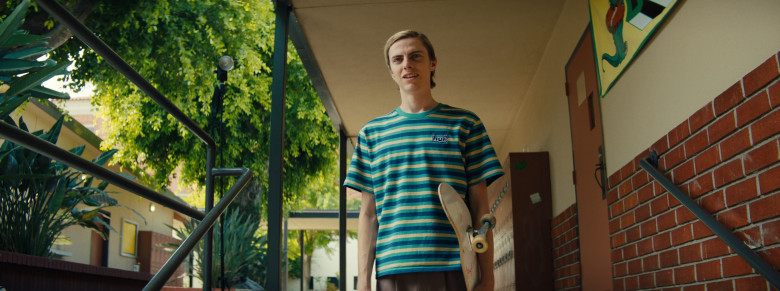 Huf T-Shirt Worn by Ryder McLaughlin as Michael in North Hollywood Movie (3)