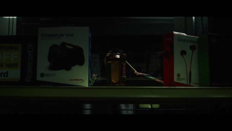 HyperX ChargePlay Duo Playstation Controller Charger and Cloud Earbuds (Gaming Earphones) in Loki S01E02 The Variant (2021