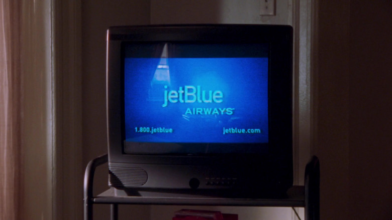 JetBlue Airline TV Advertising in Sex and the City S05E06 Critical Condition (2002)