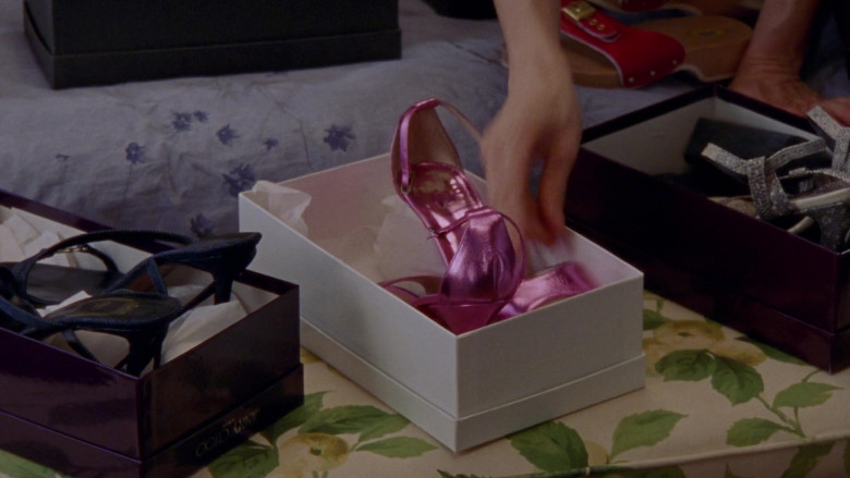 Jimmy Choo Sandals in Sex and the City S03E10 All or Nothing (2000)