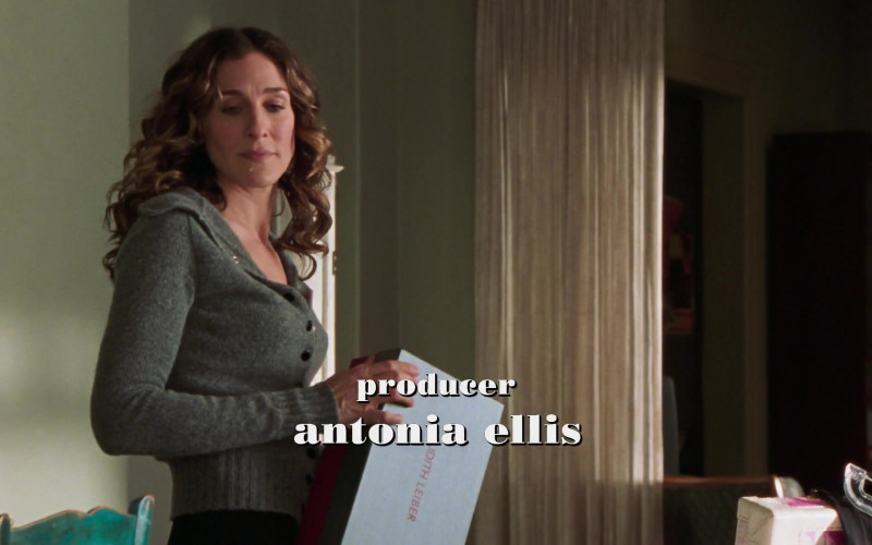 Judith Leiber Fashion Designer Box Held by Sarah Jessica Parker as Carrie Bradshaw in Sex and the City S06E19 An American Girl In Paris (Part Une) TV Show (1)