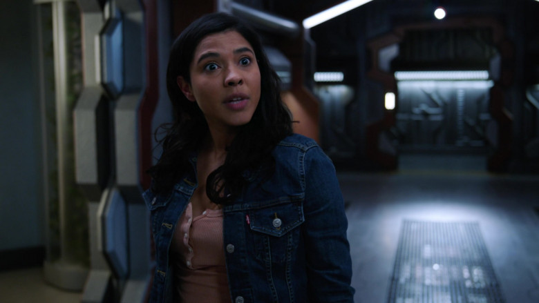 Levi’s Denim Jacket of Lisseth Chavez as Esperanza ‘Spooner’ Cruz in DC’s Legends of Tomorrow S06E06 (2)