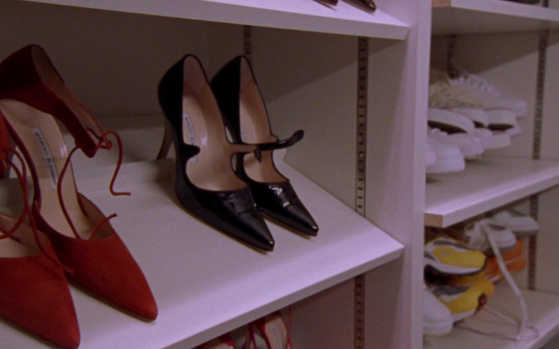 Manolo Blahnik High Heel Shoes in Sex and the City S04E17 A ‘Vogue’ Idea (2002)