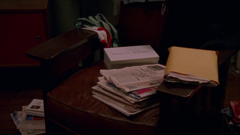 Manolo Blahnik Shoe Box in Sex and the City S04E05 Ghost Town (2001)