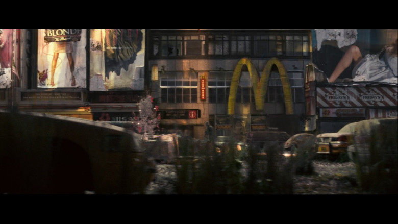 McDonald's and TGI Fridays Restaurants in I Am Legend (2007)