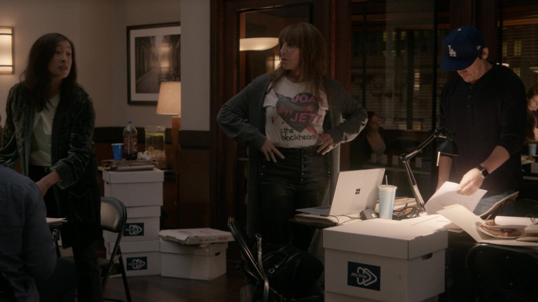 Microsoft Surface Laptop Used by Katey Sagal as Annie Bello in Rebel S01E10 (1)