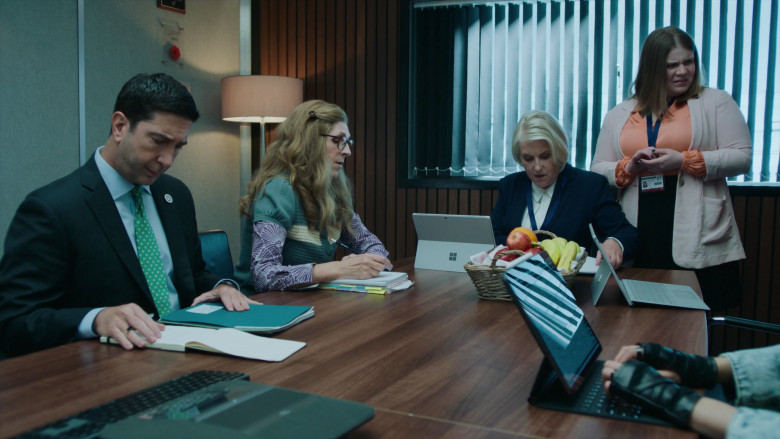 Microsoft Surface Tablet Used by Sylvestra Le Touzel as Christine Cranfield in Intelligence S02E03 (2021) TV Show