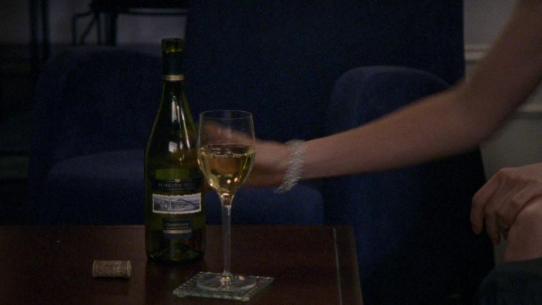 Mission Hill Wine Enjoyed by Cynthia Nixon as Miranda Hobbes in Sex and the City S04E02 TV Show (1)