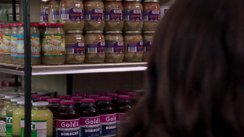 Mrs. Adler's Gefilte Fish, Gold's Classic Borscht Soup in Sex and the City S06E01 To Market, to Market (2003)
