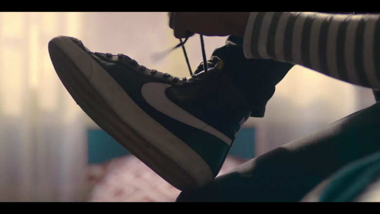Nike Blazer Black Sneakers Worn by Michael Cimino as Victor Salazar in Love, Victor S02E02 Day One, Take Two (2021)