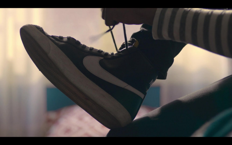 Nike Blazer Black Sneakers Worn by Michael Cimino as Victor Salazar in Love, Victor S02E02 Day One, Take Two (2021)