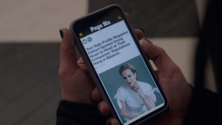 Page Six Website in The Bold Type S05E02 The Crossover (2021)