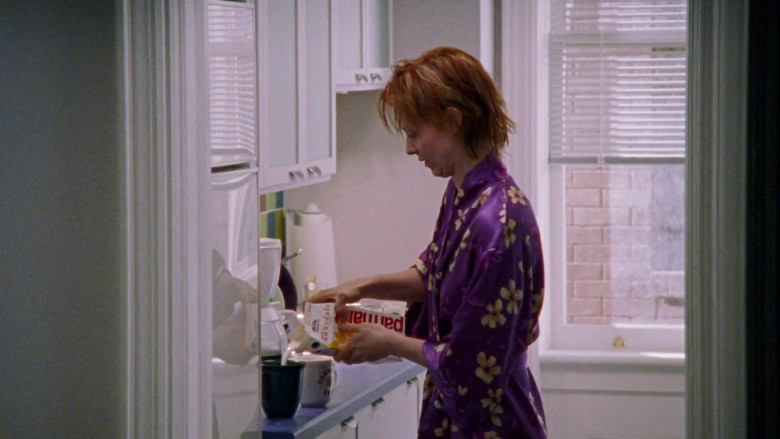 Parmalat Milk Enjoyed by Cynthia Nixon as Miranda Hobbes in Sex and the City S04E03 TV Show (1)