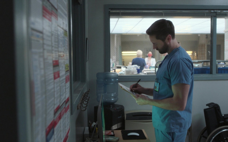 Primo Water Dispenser in New Amsterdam S03E14 Death Begins in Radiology (2021)