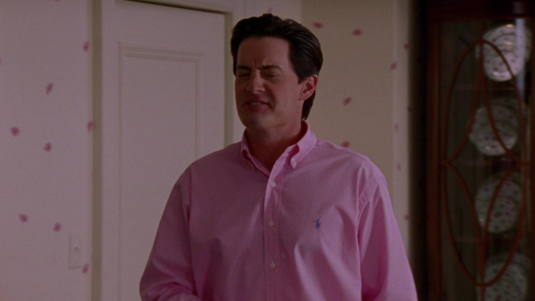 Ralph Lauren Shirt Worn by Kyle MacLachlan as Trey MacDougal in Sex and the City S04E13 The Good Fight (2002)