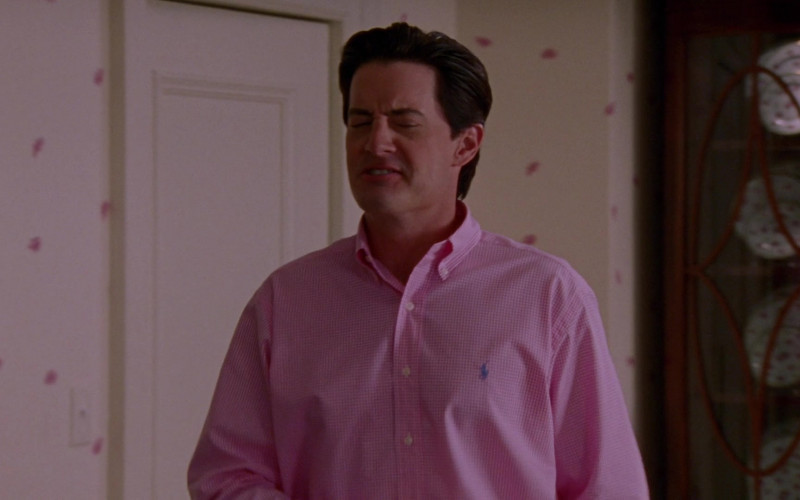 Ralph Lauren Shirt Worn by Kyle MacLachlan as Trey MacDougal in Sex and the City S04E13 The Good Fight (2001)