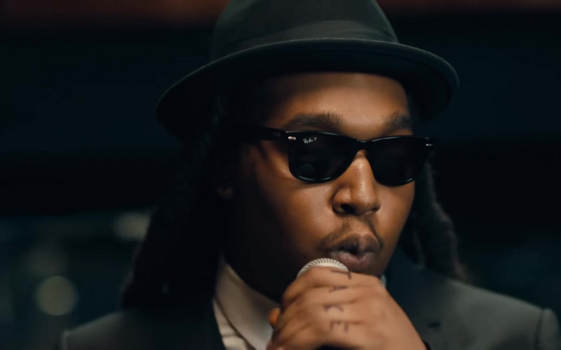Ray-Ban Men's Sunglasses in "Avalanche" by Migos (2021)