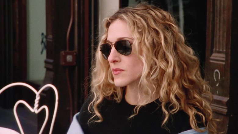 Ray-Ban Women's Sunglasses of Sarah Jessica Parker as Carrie Bradshaw in Sex and the City S02E04 They Shoot Single People, Don'