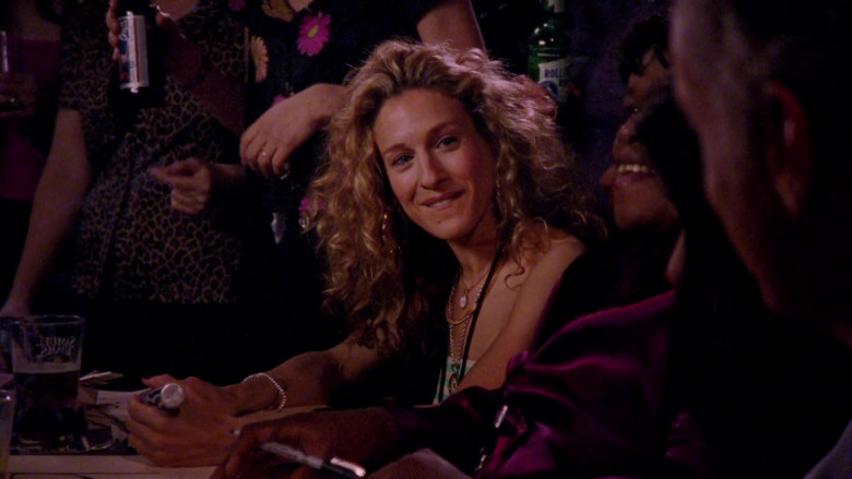 Samuel Adams Lager Enjoyed by Sarah Jessica Parker as Carrie Bradshaw and Rolling Rock Beer in Sex and th