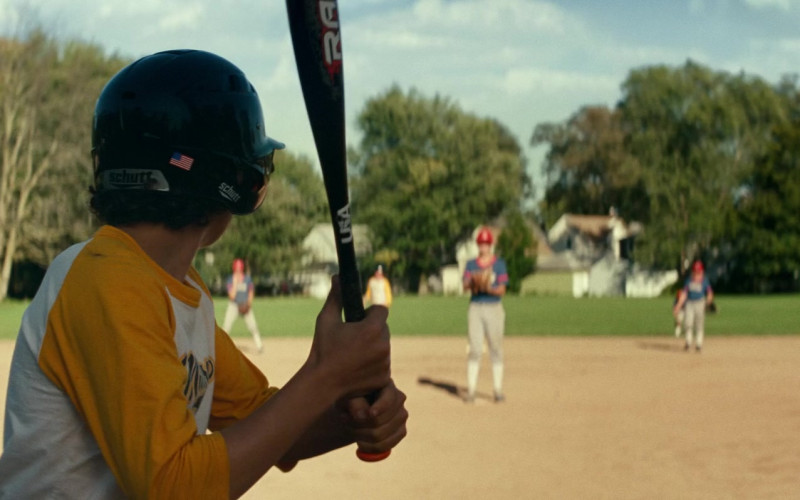 Schutt Baseball Helmet in A Quiet Place Part II (2020)