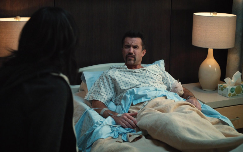 Seventh Generation Facial Tissues of Rob McElhenney as Ian Grimm in Mythic Quest Raven’s Banquet S02E08 Juice Box (2021)