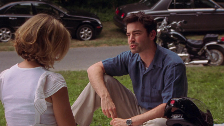 Shoei Motorcycle Helmet of Ron Livingston as Jack Berger in Sex and the City S05E08 I TV Show (1)