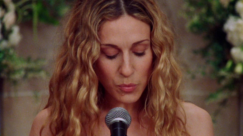 Shure Microphone Used by Sarah Jessica Parker as Carrie Bradshaw in Sex and the City S02E07 The Chicken Dance (1999)